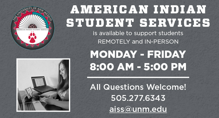 American Indian Student Services | The University Of New Mexico